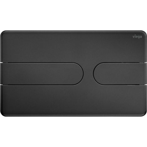 WC Betätigungsplatte VfS 23 8613.1 aus Kunststoff in schwarz matt (1/4)
