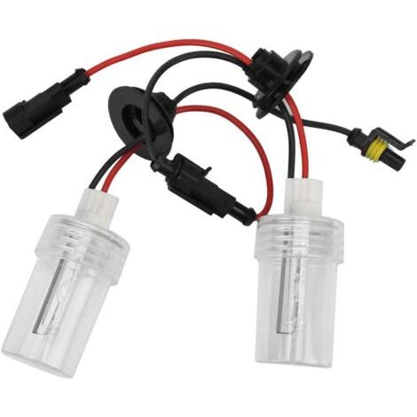 Lampade Xenon-Scheinwerferlampen 8000 K, 2 pezzi, lampade Xenon-HID sostituzione 100 W, 8000 K, base H1, per auto 12 V (1/4)