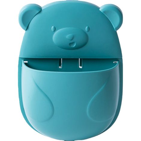Organisateur De Rangement Mural Panier Suspendu Auto-Adhésif Pas De Perçage Étagère d'angle Douche Peigne Rangement Caddy Brosse De Maquillage (1/5)