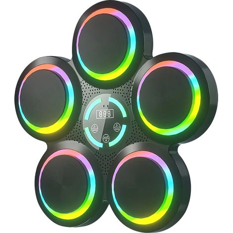 Intelligente Musik-Boxmaschine, Bluetooth-Konnektivität, mehrere Trainingsmodi, Mit 2 Paar Handschuhen (1/2)