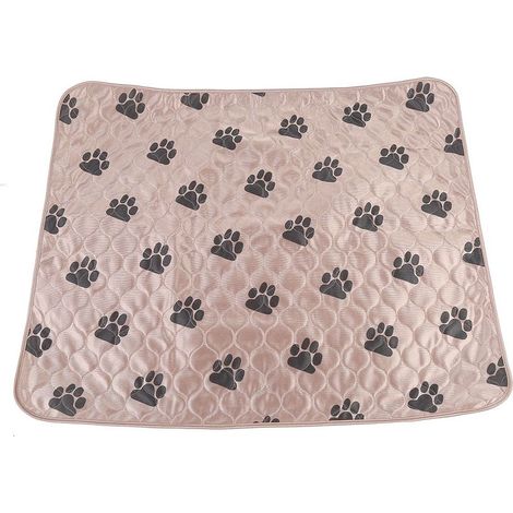 Alèses lavables marron - 80 x 90 cm, pour chiens, lavables en machine et réutilisables, imperméables, pour l'apprentissage de la (1/5)