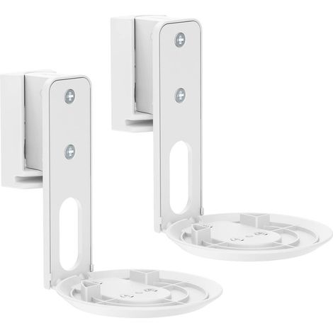 My Wall HS40WL Support mural pour haut-parleur rotatif, inclinable blanc 2 pc(s)