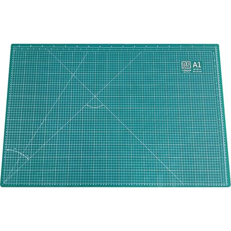 Rs Pro – Tapis de découpe vert 900mm x 600mm – Autocicatrisant – Surface de découpe durable – Espacement de grille 10mm