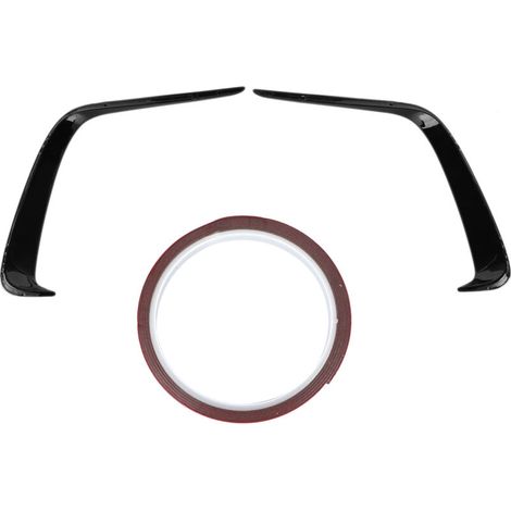 Ventilación trasera de fibra de carbono brillante – Compatible con Mercedes-Benz Clase A W176 (2013–2018), AMG Line, modelo A45