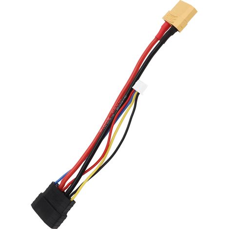 XT90-Adapterkabel (weiblich-weiblich) für RC-Akkus mit 3S-Anschlusskabel für Autos, Flugzeuge und Boote (Modelle). (1/4)