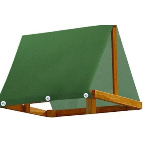 Housse de rechange pour auvent de balançoire d'aire de jeux extérieure pour enfants : housse de protection résistante à la pluie, au soleil, à l'eau et à la poussière pour mobilier de patio. (1/4)