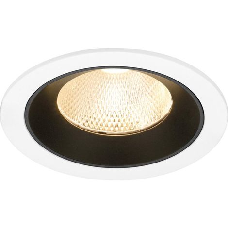 Spot encastré Numinos L blanc/noir 2700K - 20 deg - 1009765