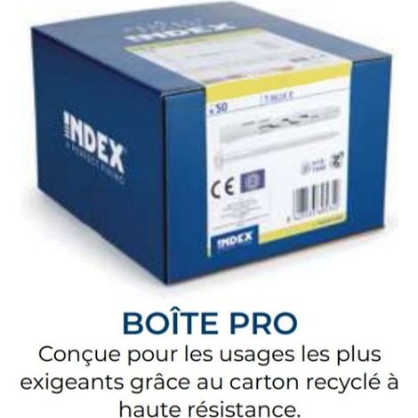 GUIDES PERFORÉES 38X40X2,00G ( 6 u.)