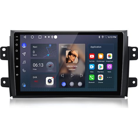 Autoradio JUNSUN Pour Suzuki SX4 Fiat Sedici 2006-2013 Android 14 CarPlay 2+64GB