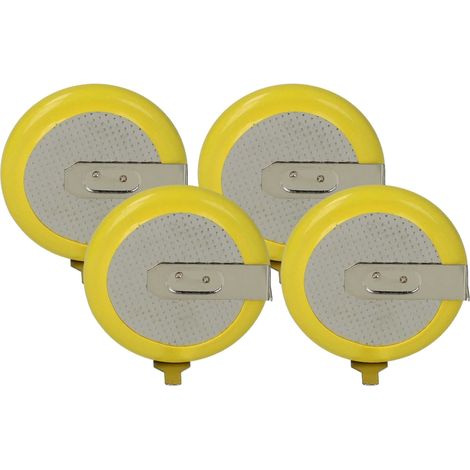 vhbw 4x Battery compatible with BMW 3 Series E90, 3 Series E46, 1 Series E87, 1 Series E82 Car Key Fob (20 mAh, 3.6 V, Li-Ion)
