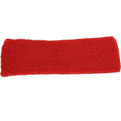 Serre-Tête Sport - Bandeau Élastique Respirant Absorbant La Sueur - Pour Running Cyclisme Gym En Plein Air - Rouge - 1 Pièce (1/5)