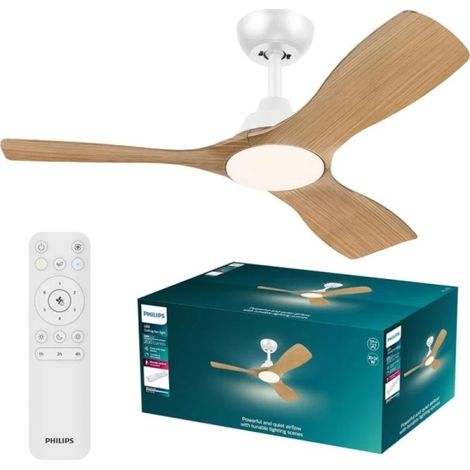 OLAS FAN CEILING 42 30W+24W BLAN/MA