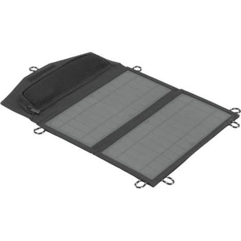 RYOBI Panneau solaire - 14W - 2 Ports USB-A 12W - compatible avec transformateur RY18BI150B-0 - RYSP14A