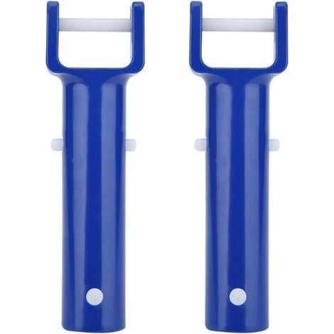 2pcs poignée de tête en v Forme Clip Brosse poignée de la tête de Remplacement Piscine Accessoires (1/4)