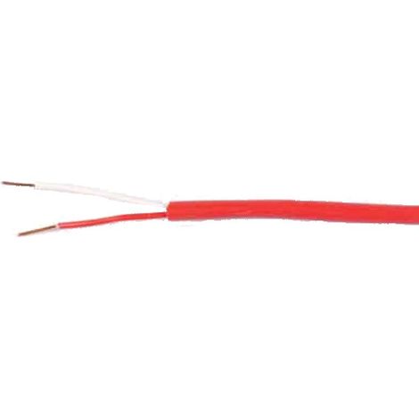 Cable de alarma y contra incendios 1p 9/10 Rojo