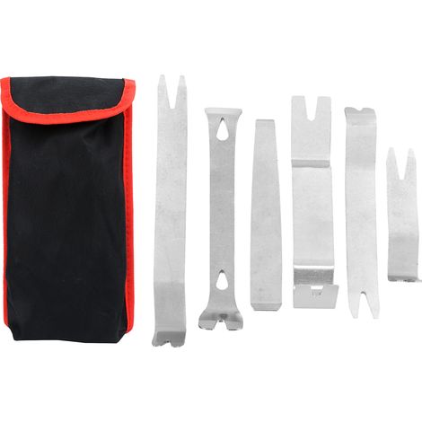 Outils de démontage à levier ergonomique pour dissolvant Radio, pour tableau de bord, panneau intérieur, commande centrale 6 pièces (1/5)
