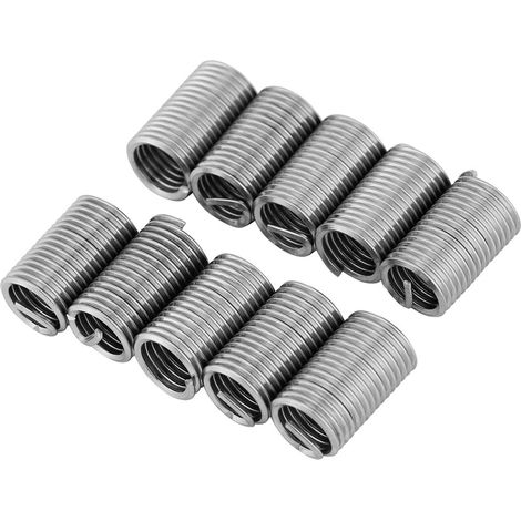 Kit de réparation de filetage M8x1,25x3D, 10 inserts à vis en acier inoxydable 304 (1/5)