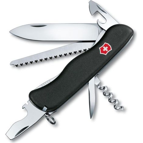 Victorinox FORESTER Coltellino Multiuso Nero