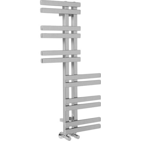 1000 x 550mm Designer Bathroom Heated Towel Rail Radiator Rad Reversible Chrome (1/5)