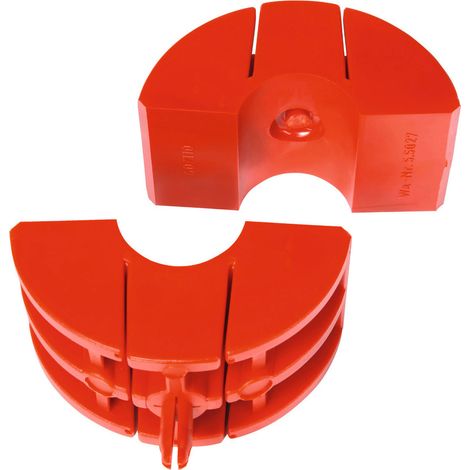 ROTHENBERGER Jeu de mâchoires pour ROCUT 110, 40mm, 2 demi-coquilles - 55027