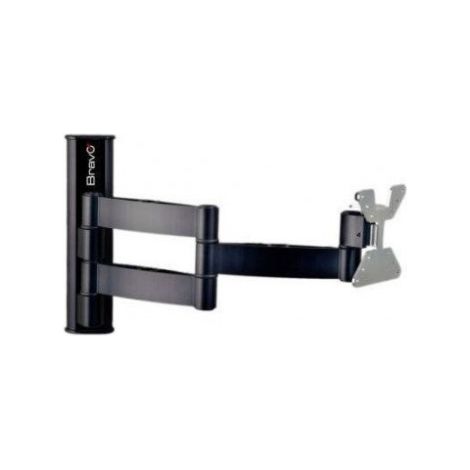 Bravo lcd 3 black supporto da parete 10 a 30 in alluminio 92402556
