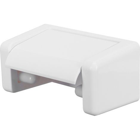 Porte-papier toilette mural blanc (1/5)