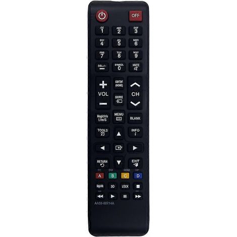 Télécommande pour téléviseur compatible avec Samsung DE40C (1/5)