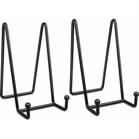 2 supports pour cadres photo -noir - 15 x 7,8 cm (1/5)