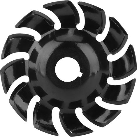 Disque à sculpter en acier au manganèse 90 mm, lame de façonnage pour meuleuse d'angle (1/5)