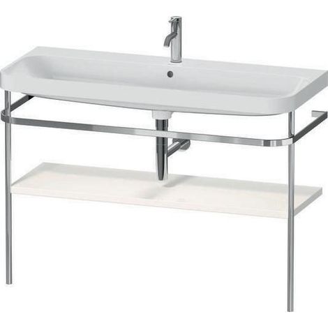 Duravit Happy D.2 Plus c-shaped Set mit Metallkonsole, (1/4)