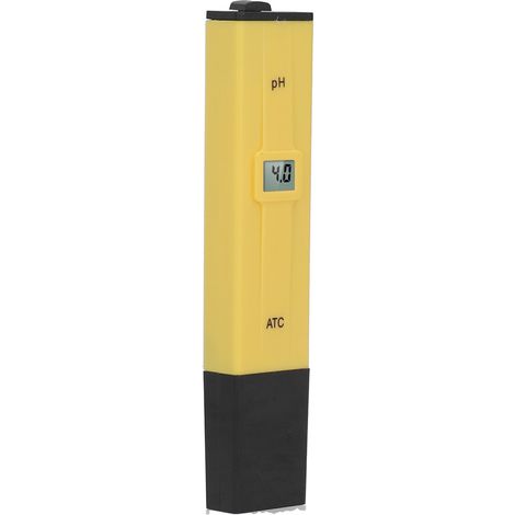 Digitales pH-Tester-Set, Taschen-pH-Meter-Teststift für Haushaltswasser, Trinkwasser, Aquarien und Schwimmbäder (1/5)
