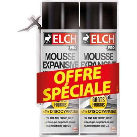 Mousse Espansiva Elch 500ml Lotto/2 - Elch