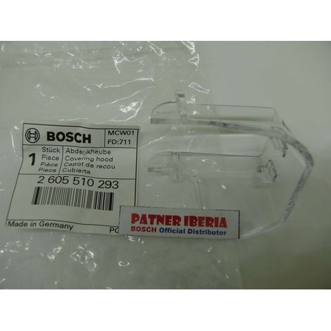 Pièce de rechange d’origine BOSCH 2605510293  Couverture pour modèle GST 150