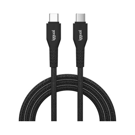 iggual Cable USB-C a tipo C 60W 3A 100 cm trenzado