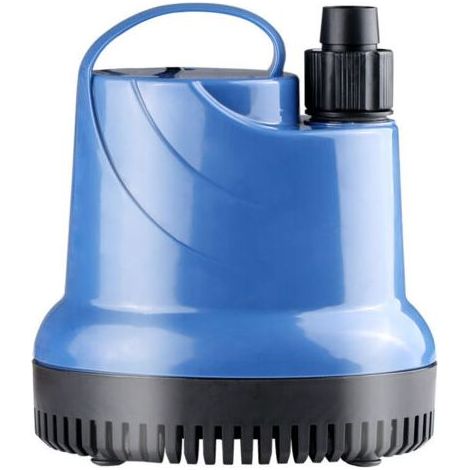Mini pompe à eau submersible 3500L/H 80W 230V 3.3m hauteur de refoulement câble 2m pour jardin, aquarium, bassin, fontaine (1/5)