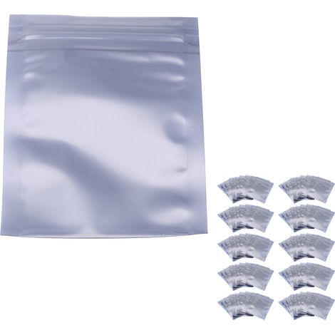 100 Stück antistatische Beutel 6x9cm für elektronische Bauteile (1/5)