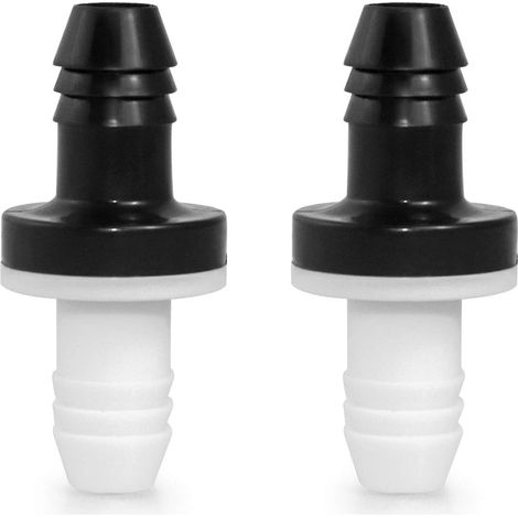 CSPARKV Einzelrückschlagventil, 10mm 3/8" ABS, 2 Stück