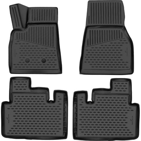 Tapis en caoutchouc XTR pour Tesla Model S (5YJS) Facelift 2016-Auj. (1/5)
