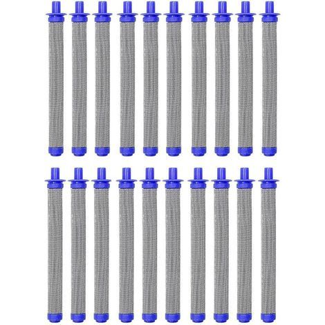 Lot de 20 filtres pour pulvérisateurs sans air 288749, compatibles avec les modèles de pulvérisateurs suivants : filtre pour pulvérisateur sans air 60 mesh pour SG10, SG20, Pro (1/5)