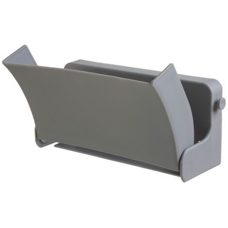 Support Chaussure Mural Pliable étagères - rangement chaussures 22.510.513.5cm pliable mural pour étagère murale, sans perçage, cintre à couloir et couloir, économiser de l'espace, gris, 1 pièce (1/5)