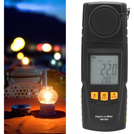 GM1020 0-200 000 lux, luxmètre numérique, testeur d'intensité lumineuse (1/5)