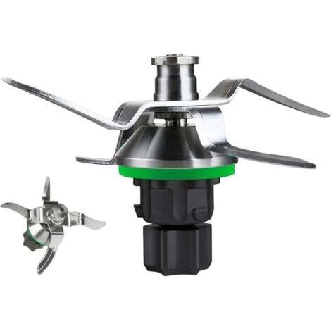Couteau compatible pour Thermomix TM5 TM6 Couteaux Mélangeur Lame Tranchante en Acier Inoxydable Ikodm (1/5)