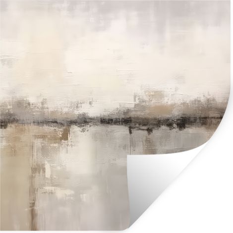 Wall Sticker Modern art - Abstract - Beige 50x50 cm (1/5)
