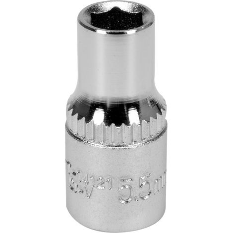 Steckschlüssel 5,5 mm 1/4" 6-Winkel CV kurz YT-14121 yato