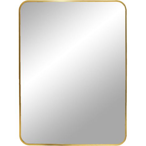 Miroir Madrid 50x70 MÉTAL OR (1/2)