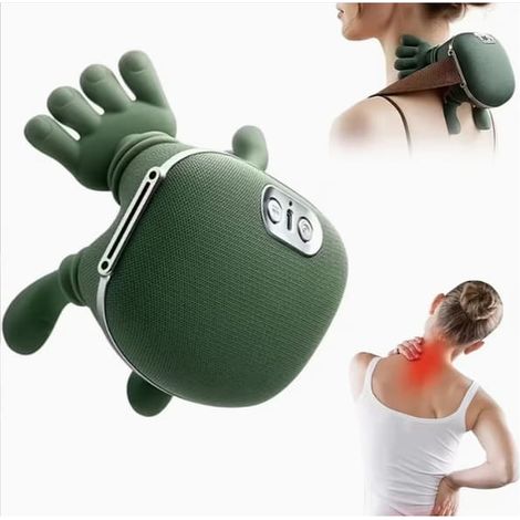 LYERCW - Appareil de massage pour la nuque et le corps avec pétrissage 4D, fonction chauffante et design ergonomique (1/5)