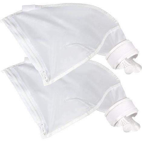 Bleosan – Sacs de nettoyage en nylon pour nettoyeur de piscine Polaris 280/480 – Fermeture éclair étanche – Installation facile avec velcro – Lot de 2