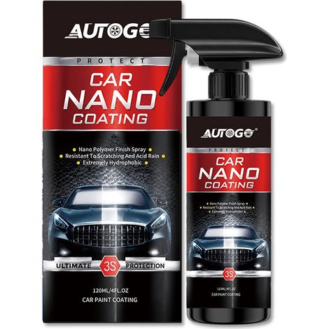 AUTOGO Autolack-Spray – wasserfest, schmutzabweisend, aufhellend, für die Autolackpflege (1/5)