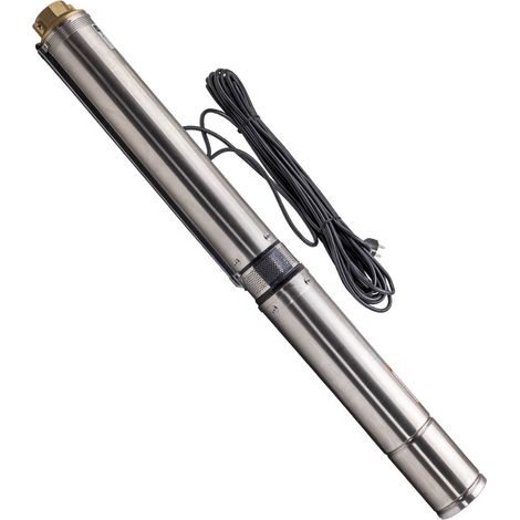 4" Tiefbrunnenpumpe max. 6600 l/h 1100W Wasserpumpe Rohrpumpe Gartenpumpe (1/5)