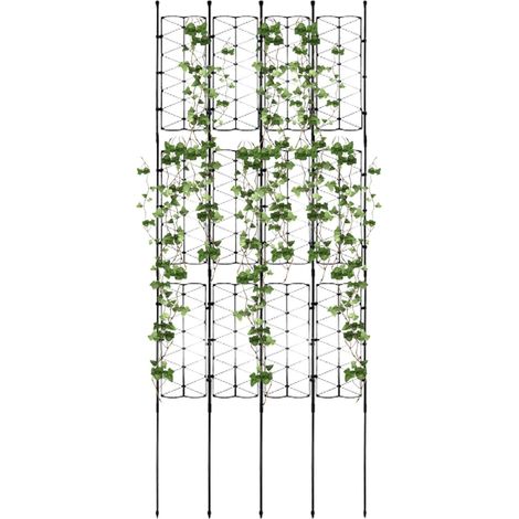 16060cm Plante D'extérieur Décorative, Cadre De Support De Plantes, Haie De Clôture De Jardin D'intérieur Et D'extérieur, Plante Écran Grimpante (1/5)